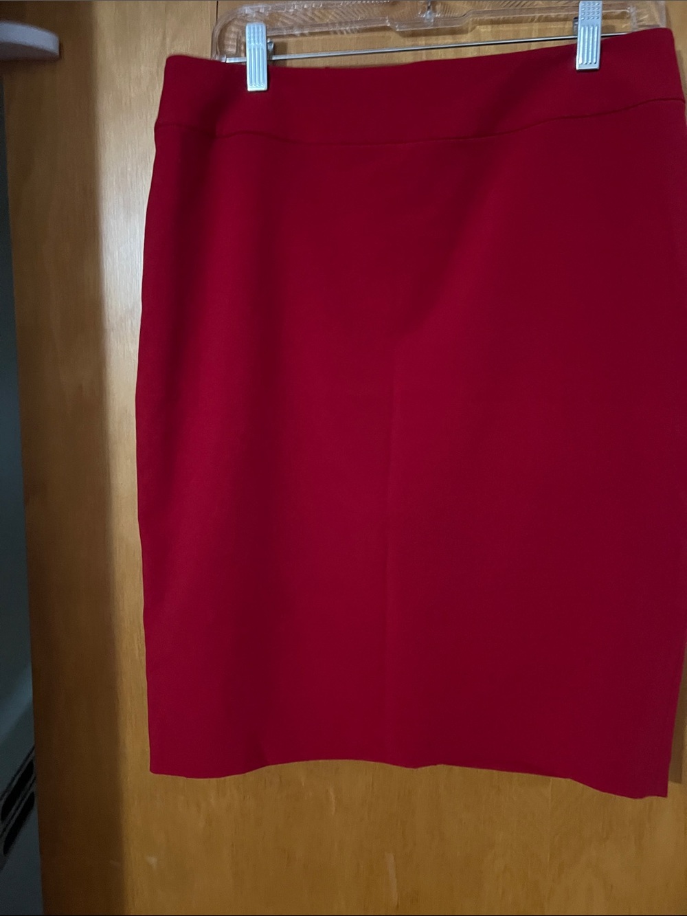 Nine West Red Pencil Skirt